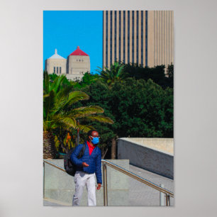 Poster Cidade do Cabo Vista da Cidade ZA África do Sul