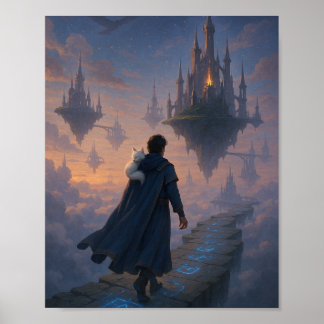 Poster Cidade do céu etéreo