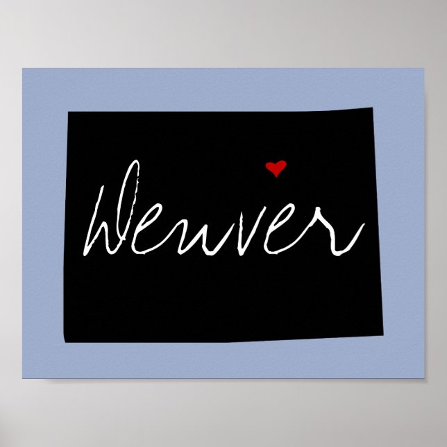 Póster Cidade do Colorado (Frente)