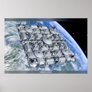 Poster Cidade do Espaço