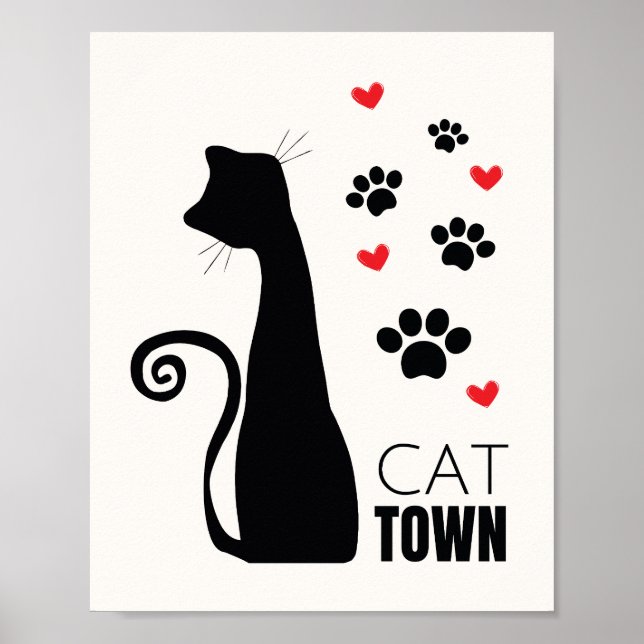 Poster Cidade do gato (Frente)