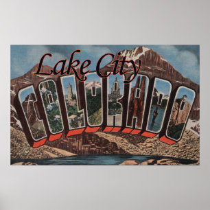Poster Cidade do lago, Colorado - grandes cenas da letra