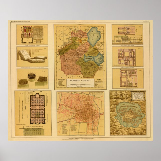 Póster Cidade do México 2 (Frente)