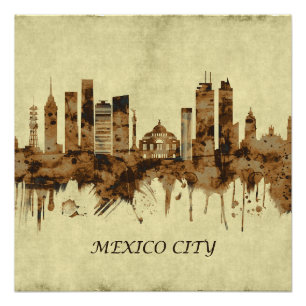 Póster Cidade do México Cidade do México