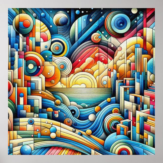 Poster Cidade do nascer do sol  (Frente)