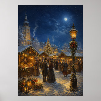 Poster Cidade do Natal II - Mercado de Natal