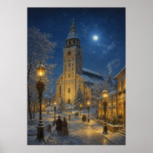 Poster Cidade do Natal III - Catedral de Inverno