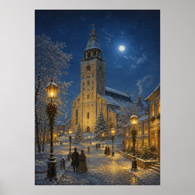 Poster Cidade do Natal III - Catedral de Inverno (Frente)