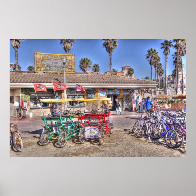 Póster Cidade do surf " (Frente)