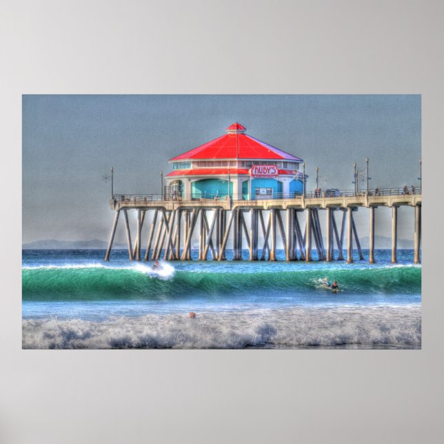 Poster Cidade do surf" Offshore (Frente)