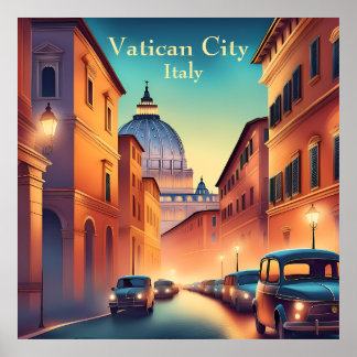 Poster Cidade do vaticano Itália