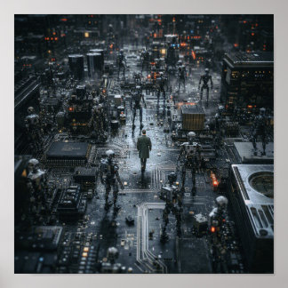 Poster Cidade dos Robôs