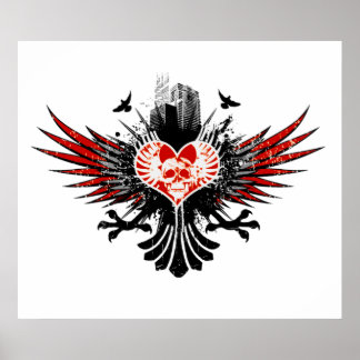 Póster Cidade dos Sonhos (Vermelho)