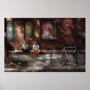 Poster Cidade - Duas Caras e um Cão