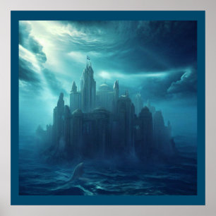 Poster Cidade Fantasma de Atlantis (2)
