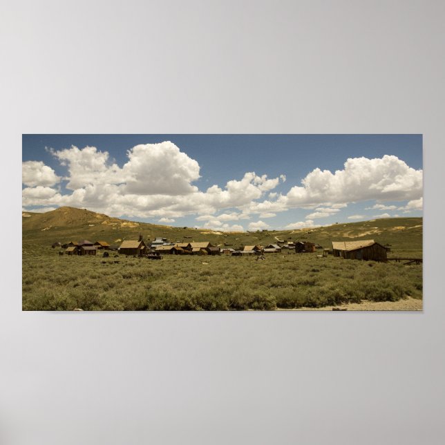 Póster Cidade Fantasma de Bodie, CA (Frente)