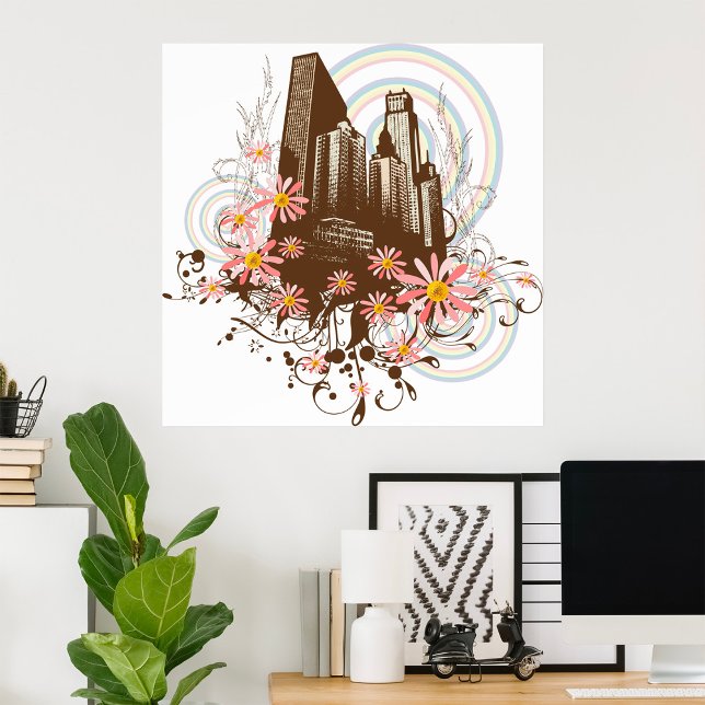 Poster Cidade Floral (Criador carregado)