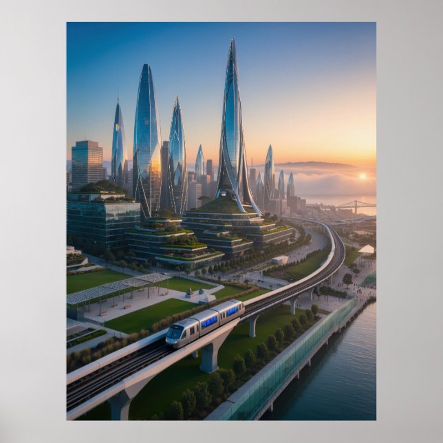 Poster Cidade Futurista de São Francisco 2026 (Frente)