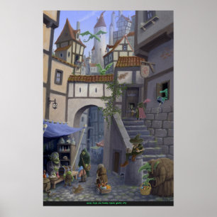 Póster cidade interna do diabrete