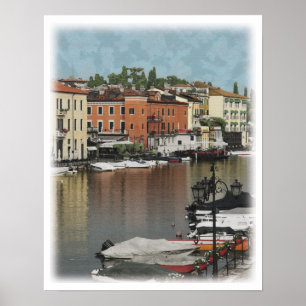 Póster Cidade italiana