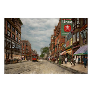 Póster Cidade - Lowell MA - Uma empresa muito boa 1908