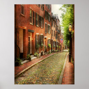 Póster Cidade - MÃES de Boston - rua da bolota