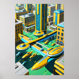 Poster Cidade no futuro