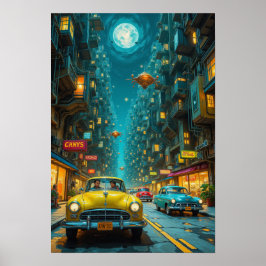 Poster Cidade no futuro