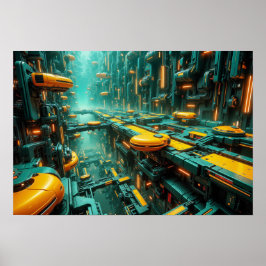 Poster Cidade no futuro