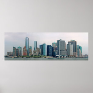 Póster Cidade - NY - o distrito financeiro