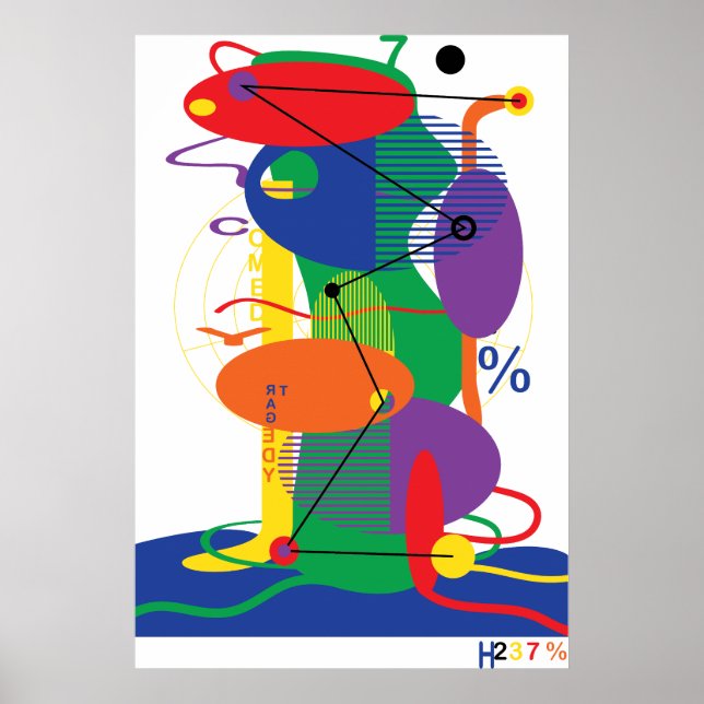 Poster Cidade Oval (Frente)