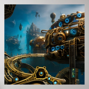 Poster Cidade Perdida do Véu de Atlantis