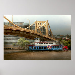 Póster Cidade - Pittsburg PA - Ótimas memórias