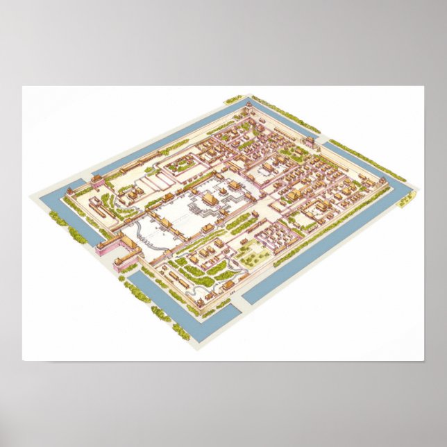 Póster Cidade Proibida de Pequim (Frente)