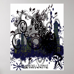 Póster Cidade Pulverizada