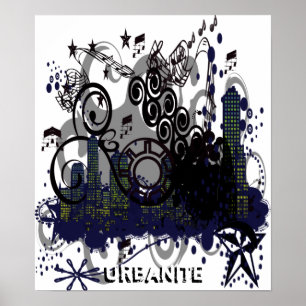 Póster Cidade Pulverizada
