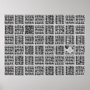 Poster Cidade quadrada