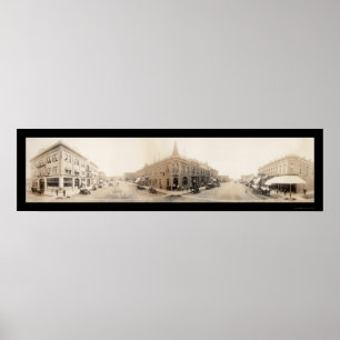 Póster Cidade rápida, foto 1912 do SD