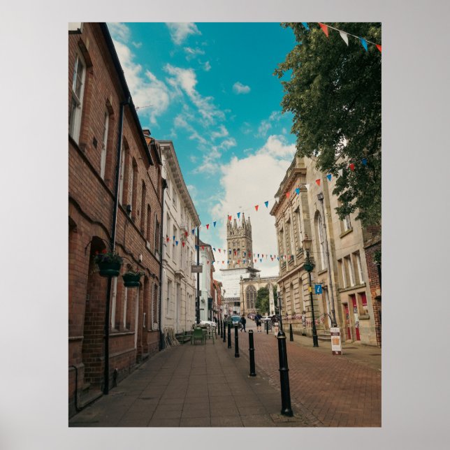 Poster Cidade rural inglesa (Frente)