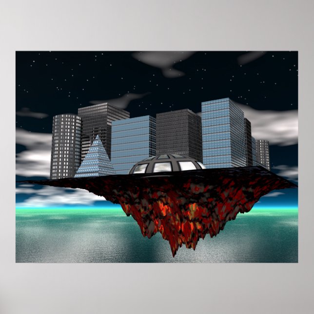 Póster Cidade Sagrada (Frente)