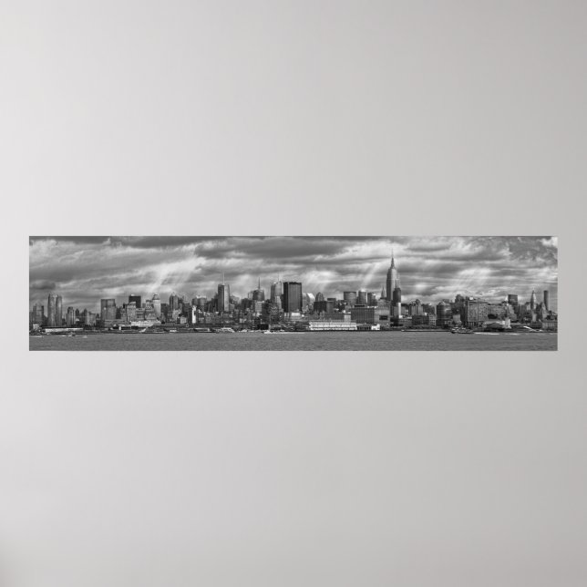Póster Cidade - Skyline - A linha do horizonte em constan (Frente)