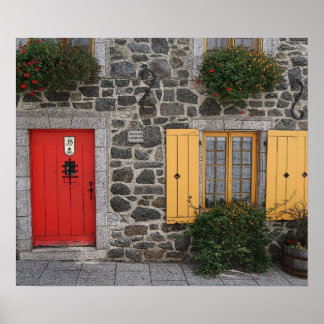 Póster Cidade Velha de Quebec, Canadá