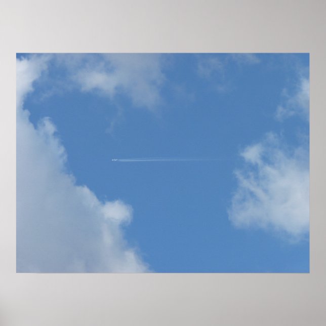 Poster ciel bleu (Frente)