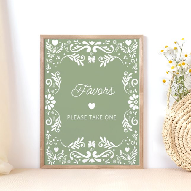 Poster Cielito Lindo Chás de fraldas mexicanos (Criador carregado)