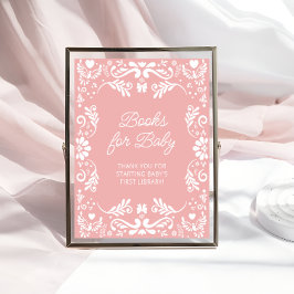 Poster Cielito Lindo Livros Chás de fraldas mexicanos par