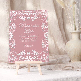 Poster Cielito Lindo Mexicana Chá de fraldas Mãe-Osa Bar