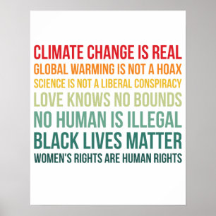 Poster Ciência: Aquecimento Global Mudanças Climáticas É 