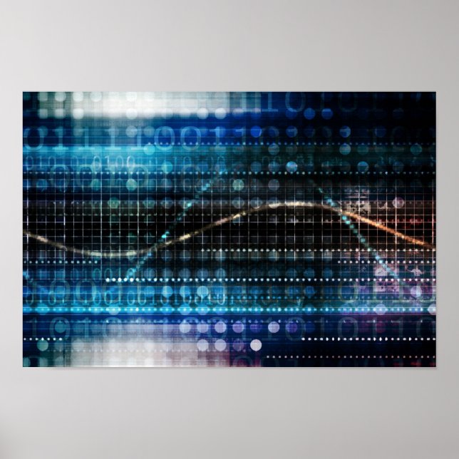 Poster Ciência da Investigação Científica e do DNA Genéti (Frente)