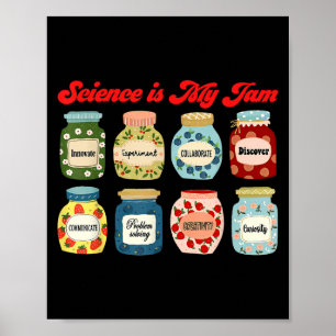 Poster Ciência É Minha Paixão Química Biologia Física Pro