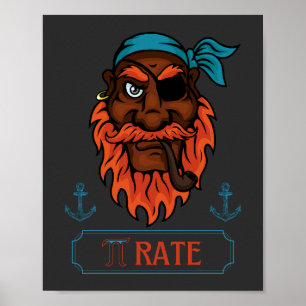 Poster Ciência Humor Pi Taxa Engraçada Pi Dia